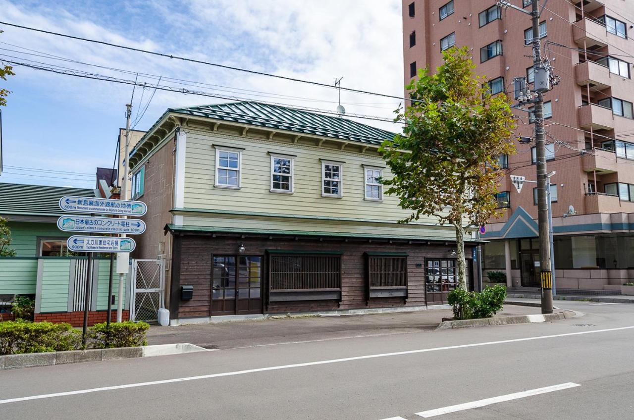 箱館宿 観月-Mizuki-伝統的建築物の宿-最大8名宿泊可能 Hakodate Exterior foto